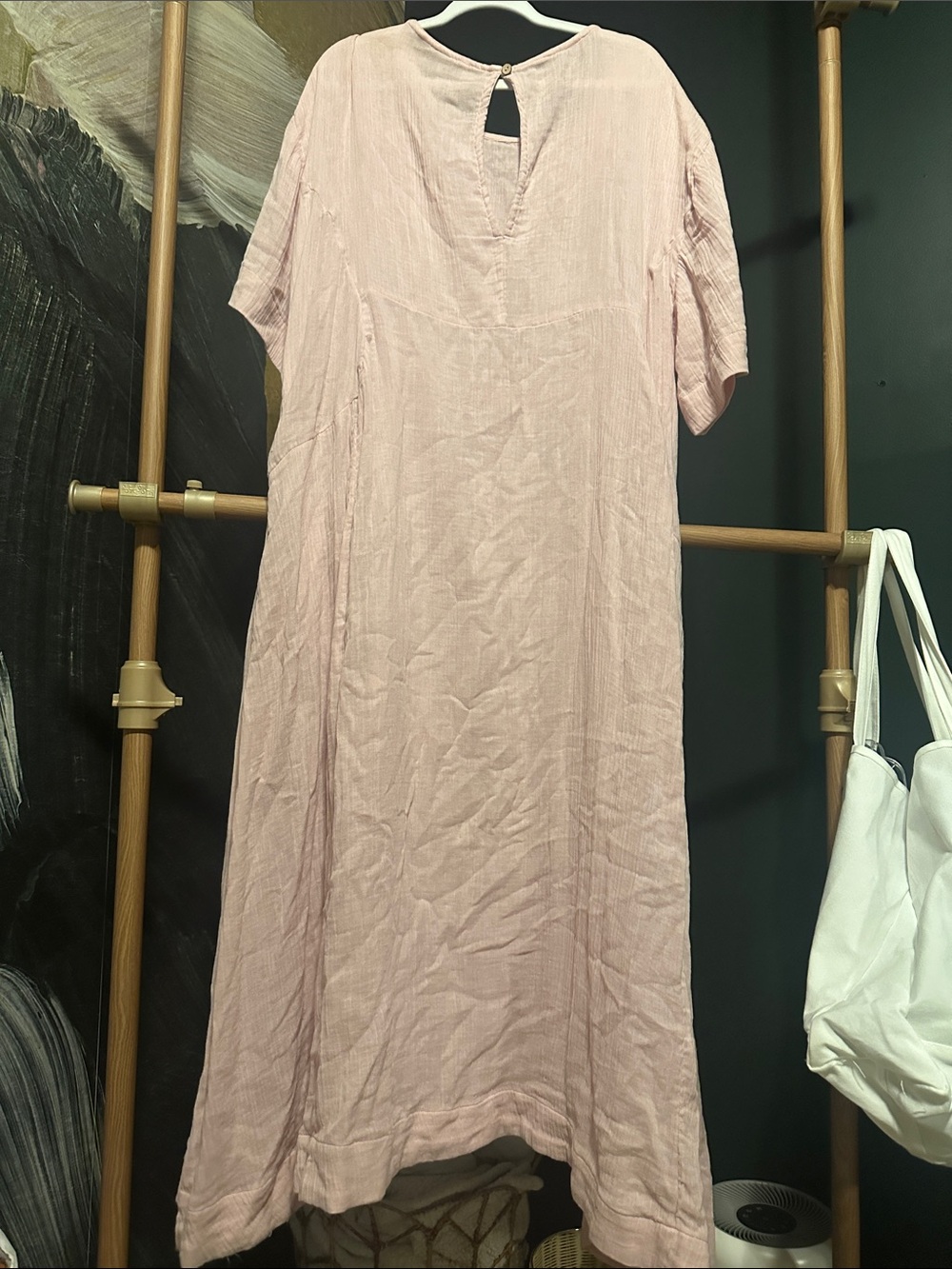 Oversized Free People Gauzy Maxi Dress - Picture 4 of 4